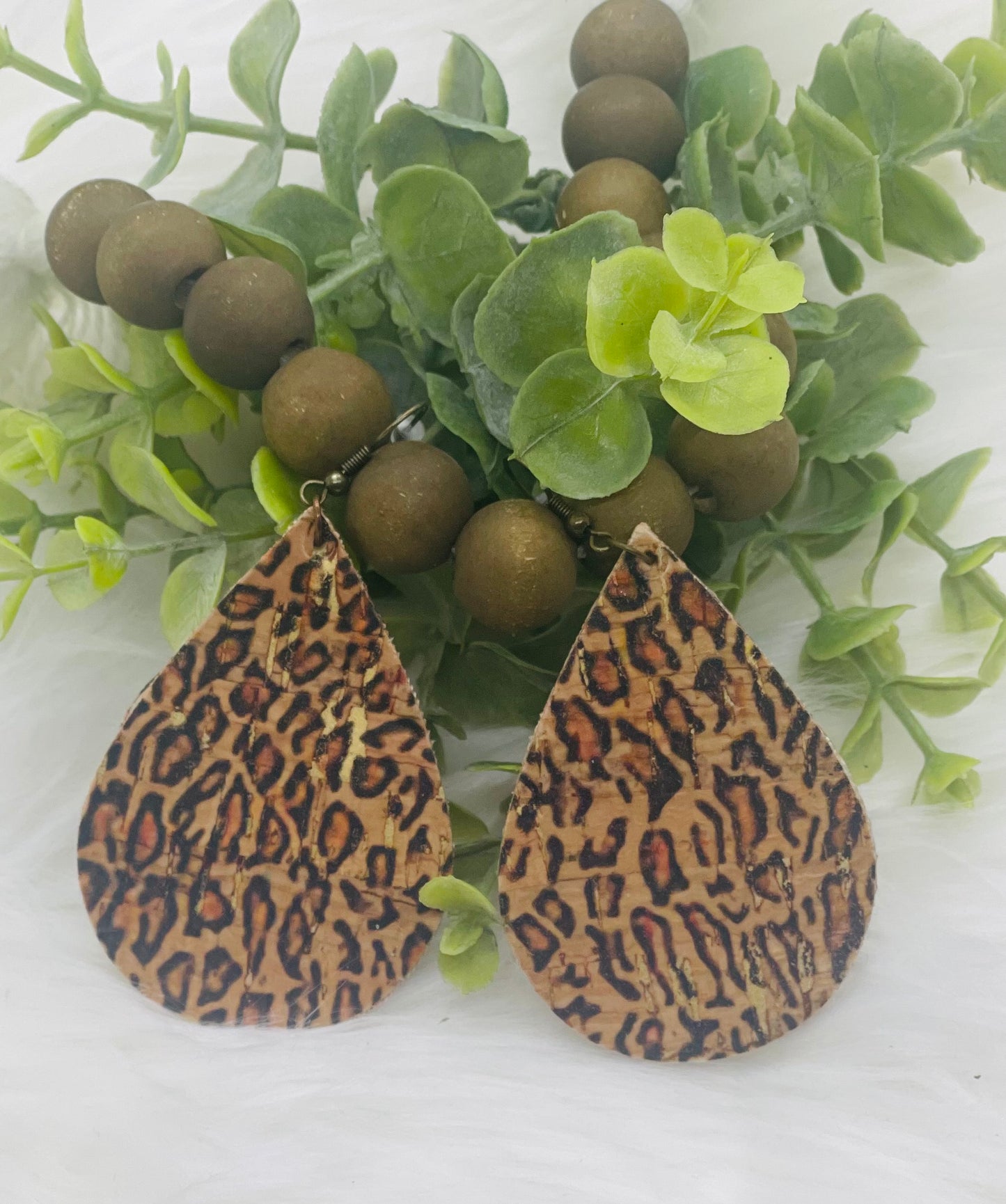 Leopard Earrings