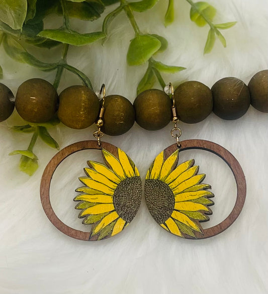 Wood Earrings