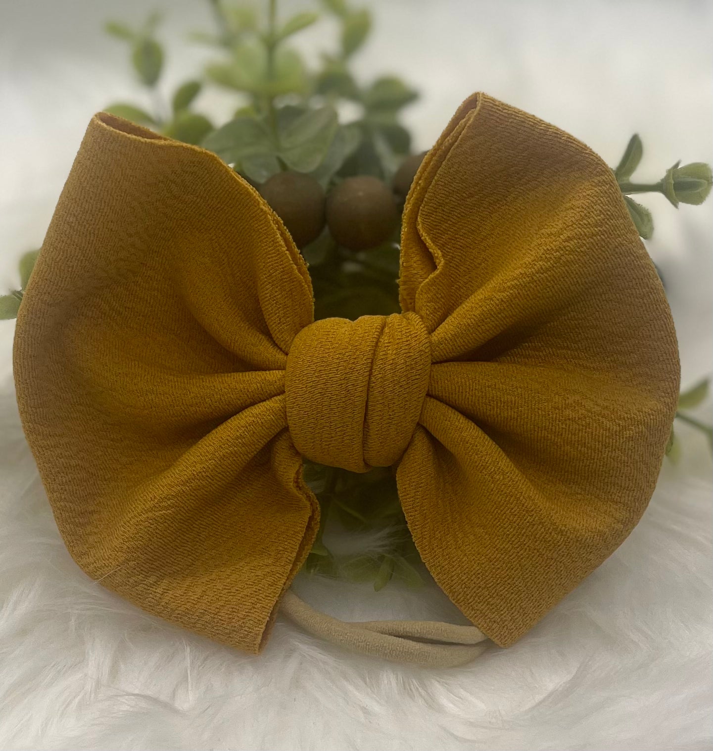 Big Bow with Nylon Headband