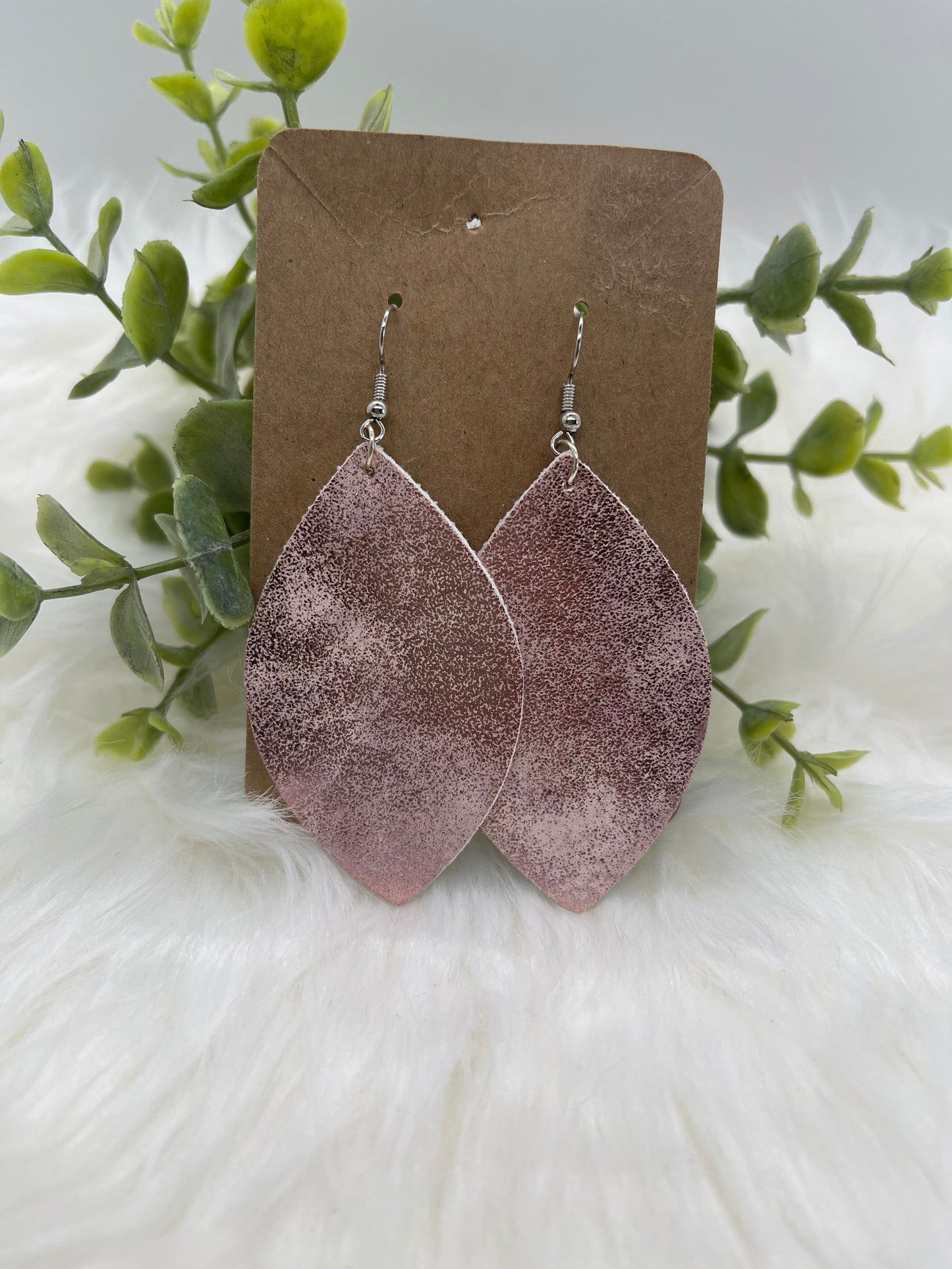 Rose Metallic Earrings