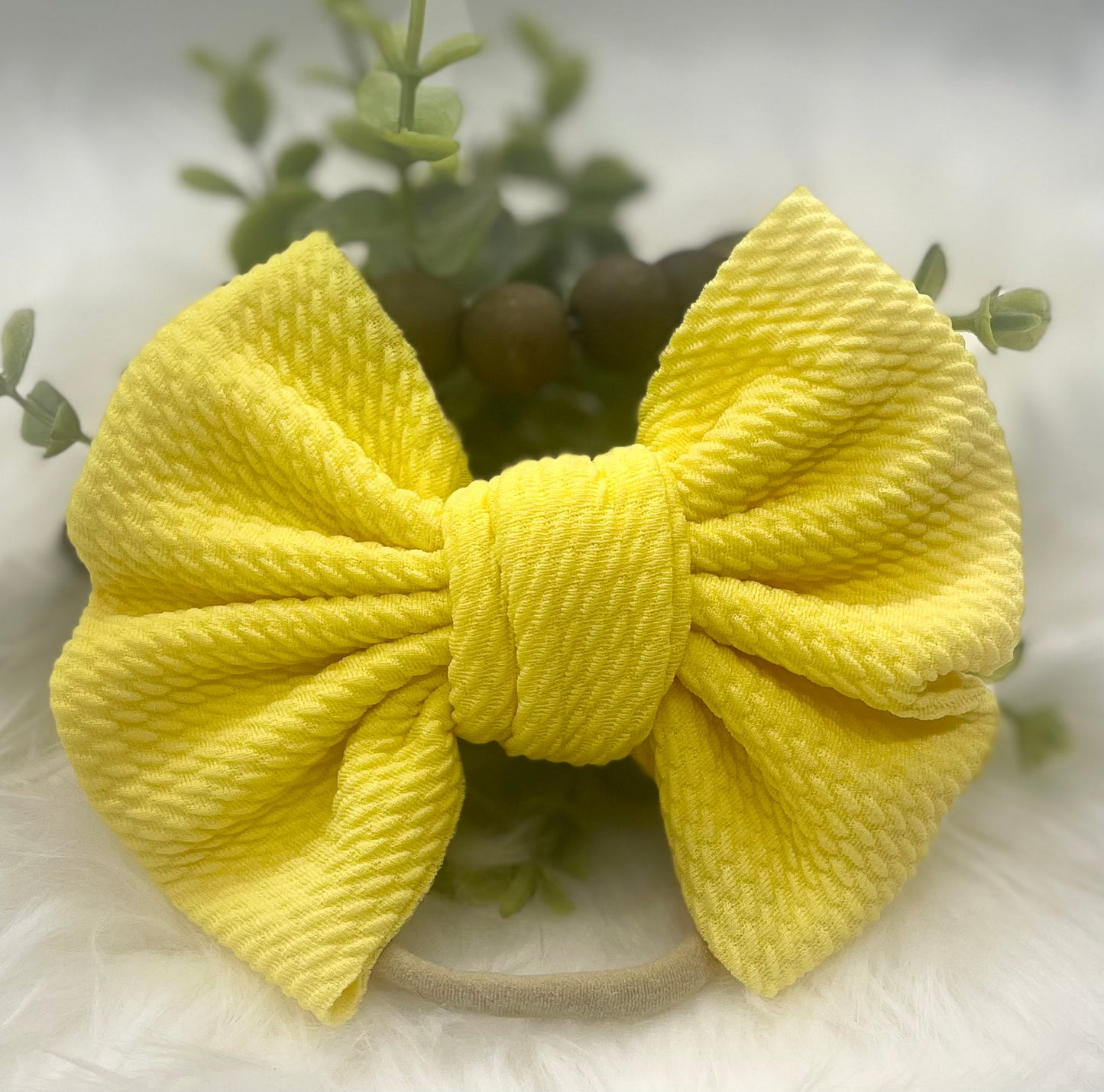 Big Bow with Nylon Headband